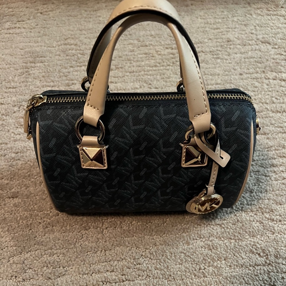 Michael Kors Blue Logo Small Greyson